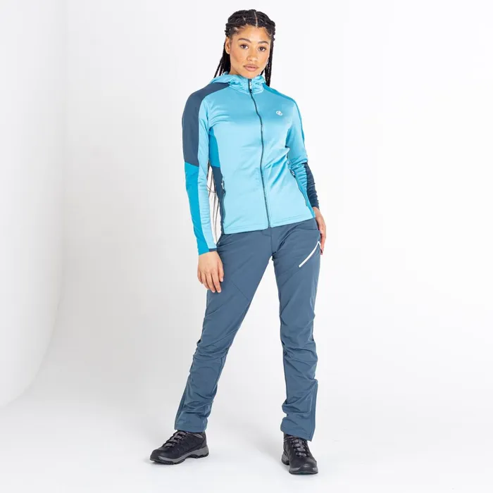 Dare 2b Mid Layers Convey Core Stretch Midlayer Crystal Seas Capri Blue 8211 Women
