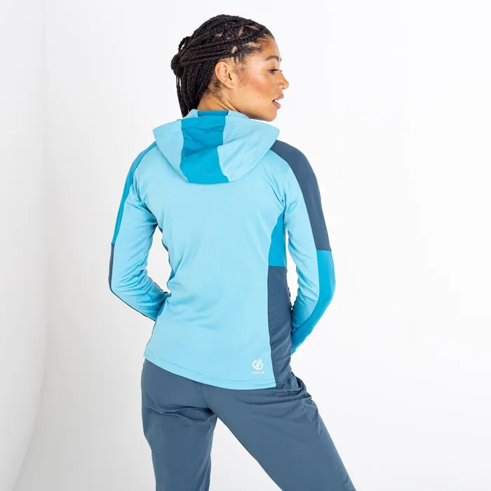 Dare 2b Mid Layers Convey Core Stretch Midlayer Crystal Seas Capri Blue 8211 Women