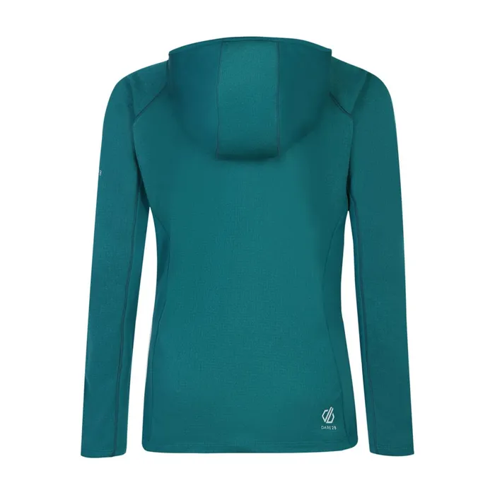Dare 2b Mid Layers Convey Ii Hooded Core Stretch Midlayer Fortune Green Marl 8211 Women
