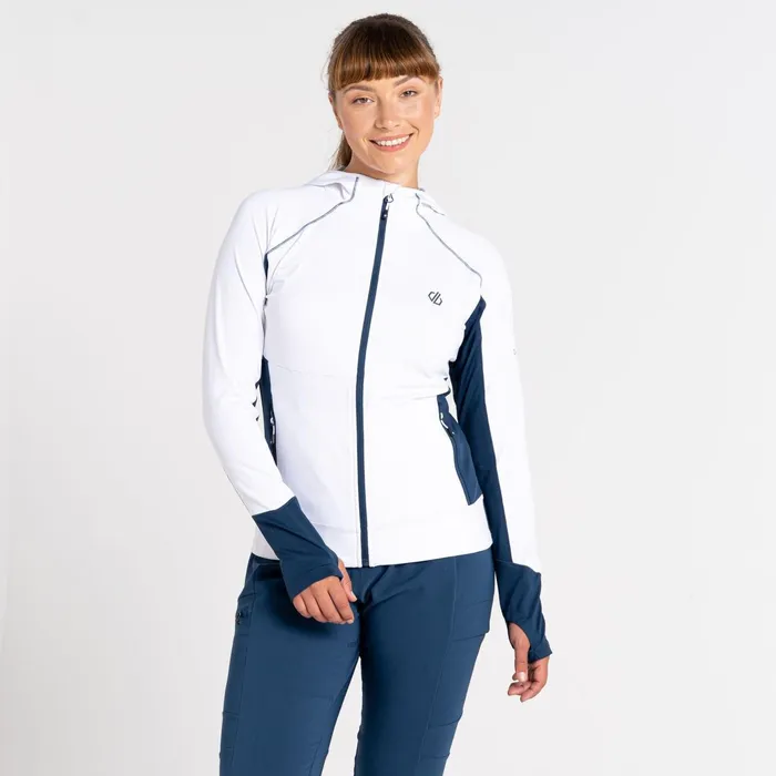 Dare 2b Mid Layers Convey Ii Hooded Core Stretch Midlayer White Moonlight Denim 8211 Women Dare 2b Mid Layers Convey Ii Hooded Core Stretch Midlayer White Moonlight Denim 8211 Women