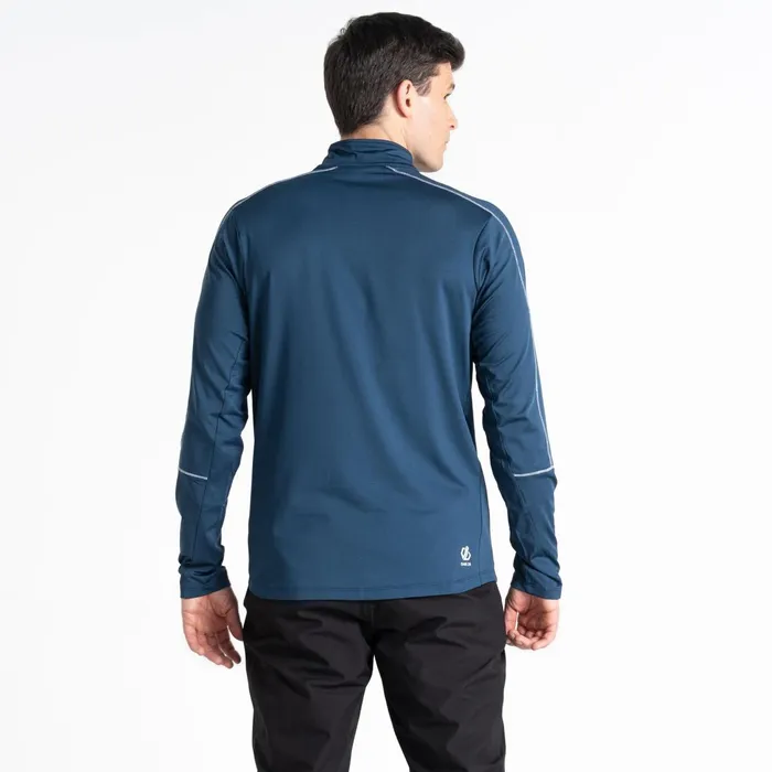 Dare 2b Mid Layers Dignify Ii Half Zip Core Stretch Midlayer Moonlight Denim 8211 Men