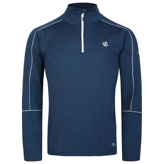 Dare 2b Mid Layers Dignify Ii Half Zip Core Stretch Midlayer Moonlight Denim 8211 Men