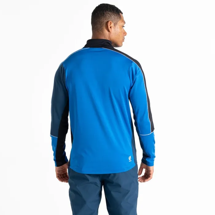 Dare 2b Mid Layers Dignify Ii Half Zip Core Stretch Midlayer Olympian Blue Moonlight Denim 8211 Men