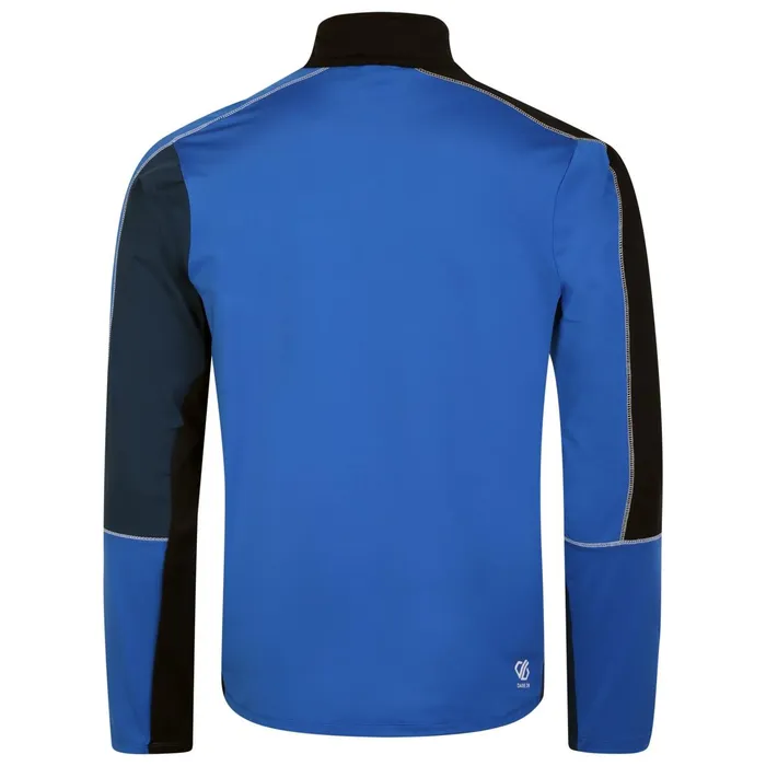Dare 2b Mid Layers Dignify Ii Half Zip Core Stretch Midlayer Olympian Blue Moonlight Denim 8211 Men