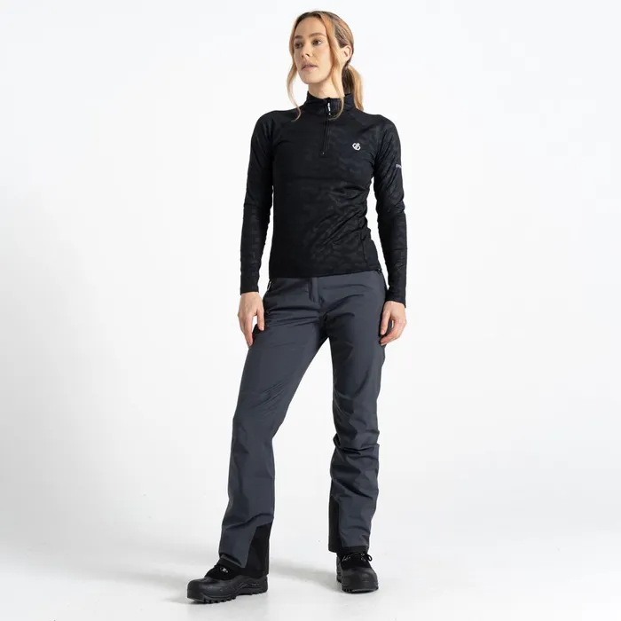 Dare 2b Mid Layers Divulge Lightweight Core Stretch Midlayer Black Chevron Print 8211 Women