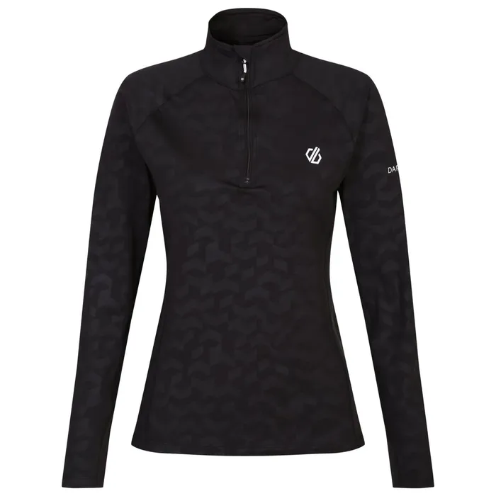 Dare 2b Mid Layers Divulge Lightweight Core Stretch Midlayer Black Chevron Print 8211 Women