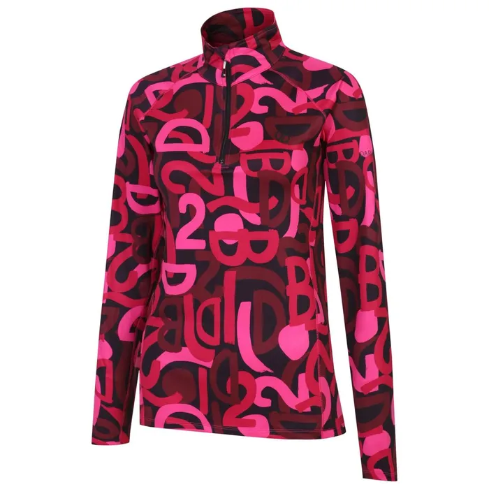 Dare 2b Mid Layers Divulge Lightweight Core Stretch Midlayer Pure Pink Graffiti 8211 Women