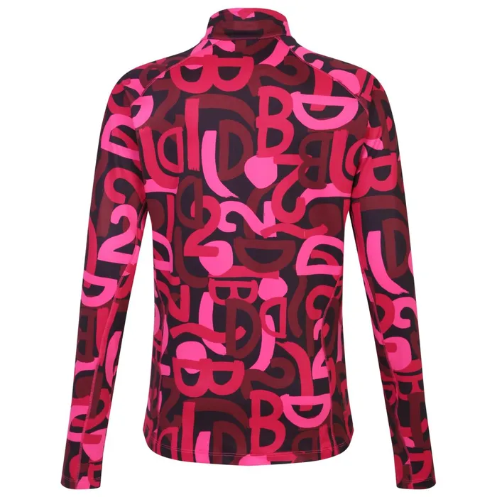 Dare 2b Mid Layers Divulge Lightweight Core Stretch Midlayer Pure Pink Graffiti 8211 Women