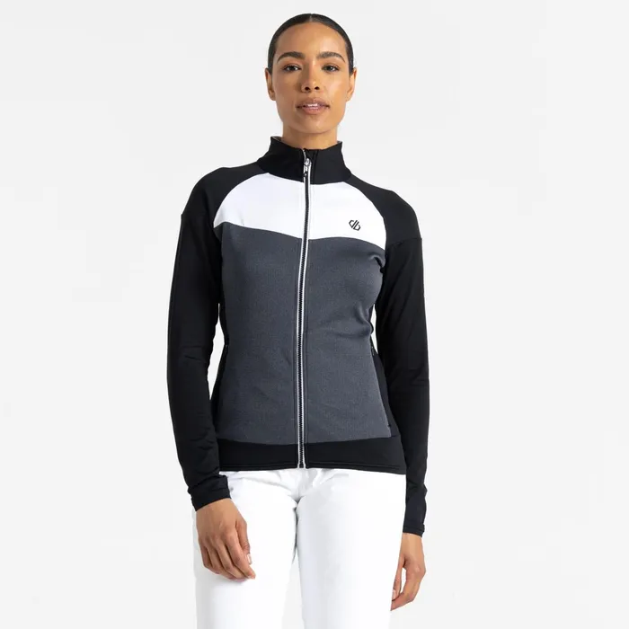 Dare 2b Mid Layers Elation Ii Recycled Core Stretch Black White 8211 Women