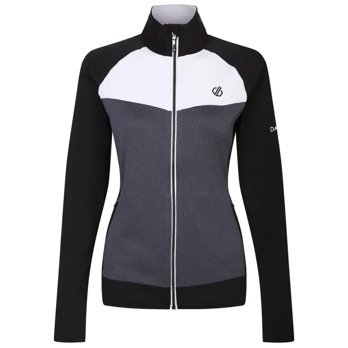 Dare 2b Mid Layers Elation Ii Recycled Core Stretch Black White 8211 Women