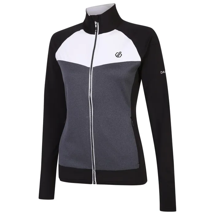 Dare 2b Mid Layers Elation Ii Recycled Core Stretch Black White 8211 Women