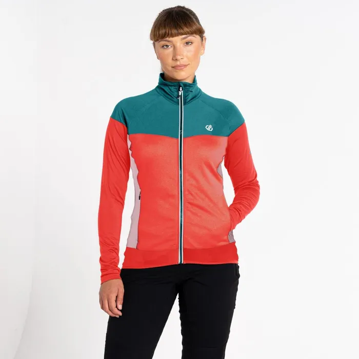 Dare 2b Mid Layers Elation Ii Recycled Core Stretch Neon Peach 8211 Women