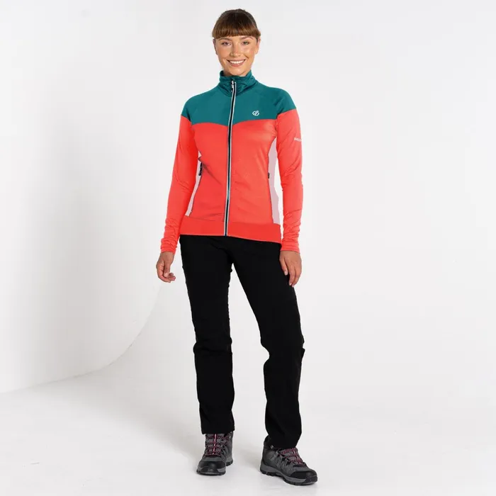 Dare 2b Mid Layers Elation Ii Recycled Core Stretch Neon Peach 8211 Women