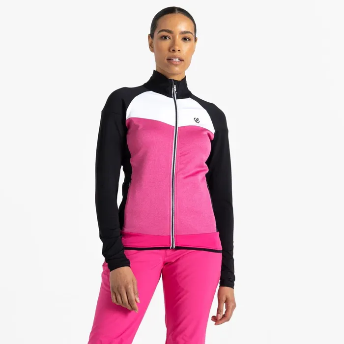 Dare 2b Mid Layers Elation Ii Recycled Core Stretch Pure Pink Black 8211 Women Dare 2b Mid Layers Elation Ii Recycled Core Stretch Pure Pink Black 8211 Women