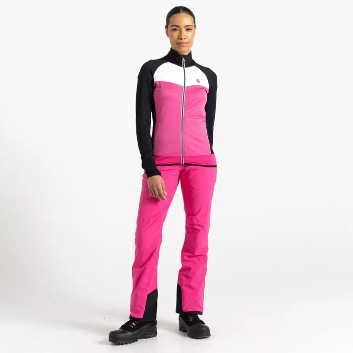 Dare 2b Mid Layers Elation Ii Recycled Core Stretch Pure Pink Black 8211 Women
