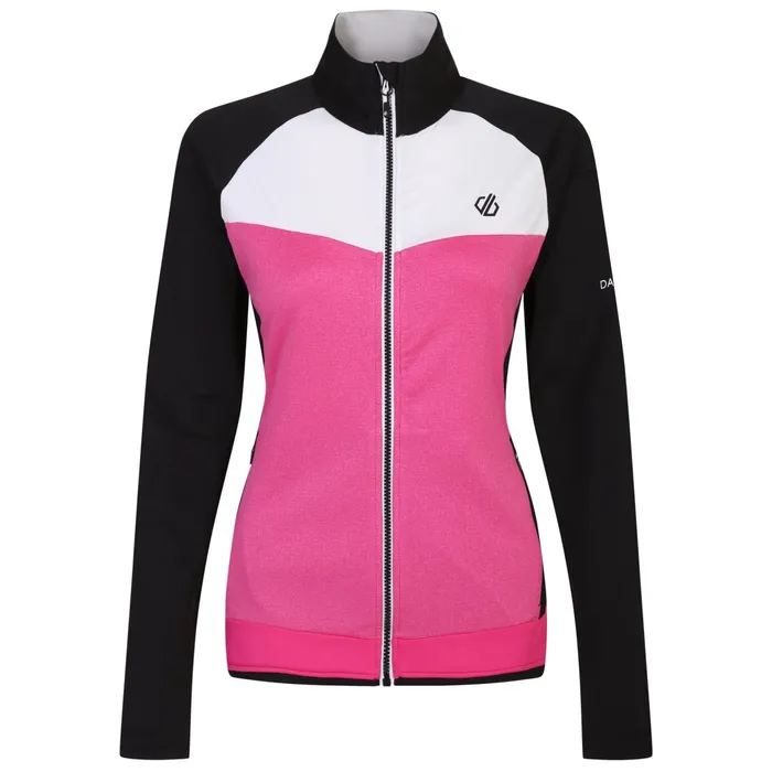 Dare 2b Mid Layers Elation Ii Recycled Core Stretch Pure Pink Black 8211 Women