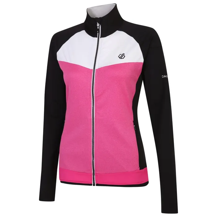 Dare 2b Mid Layers Elation Ii Recycled Core Stretch Pure Pink Black 8211 Women