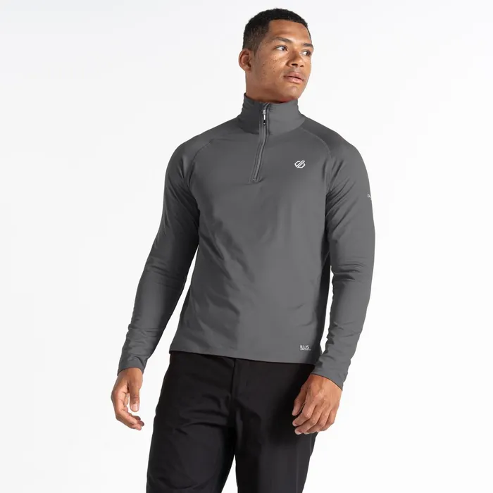 Dare 2b Mid Layers Fuse Up Ii Recycled Lightweight Core Stretch Midlayer Ebony Grey 8211 Men