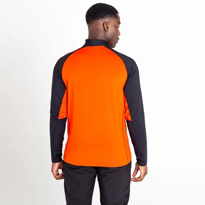 Dare 2b Mid Layers Fuser Half Zip Core Stretch Midlayer Amber Glow Black 8211 Men Dare 2b Mid Layers Fuser Half Zip Core Stretch Midlayer Amber Glow Black 8211 Men