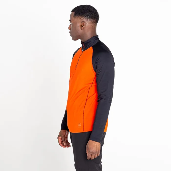 Dare 2b Mid Layers Fuser Half Zip Core Stretch Midlayer Amber Glow Black 8211 Men Dare 2b Mid Layers Fuser Half Zip Core Stretch Midlayer Amber Glow Black 8211 Men