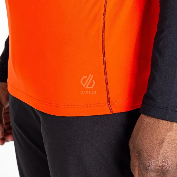 Dare 2b Mid Layers Fuser Half Zip Core Stretch Midlayer Amber Glow Black 8211 Men Dare 2b Mid Layers Fuser Half Zip Core Stretch Midlayer Amber Glow Black 8211 Men
