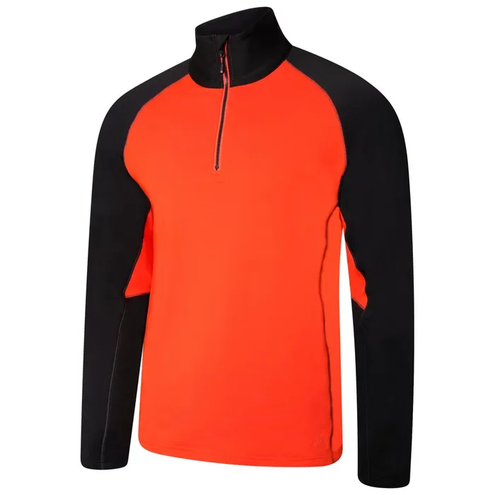 Dare 2b Mid Layers Fuser Half Zip Core Stretch Midlayer Amber Glow Black 8211 Men Dare 2b Mid Layers Fuser Half Zip Core Stretch Midlayer Amber Glow Black 8211 Men