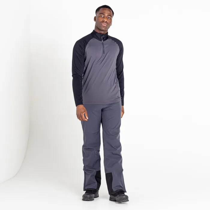 Dare 2b Mid Layers Fuser Half Zip Core Stretch Midlayer Ebony Grey Black 8211 Men Dare 2b Mid Layers Fuser Half Zip Core Stretch Midlayer Ebony Grey Black 8211 Men