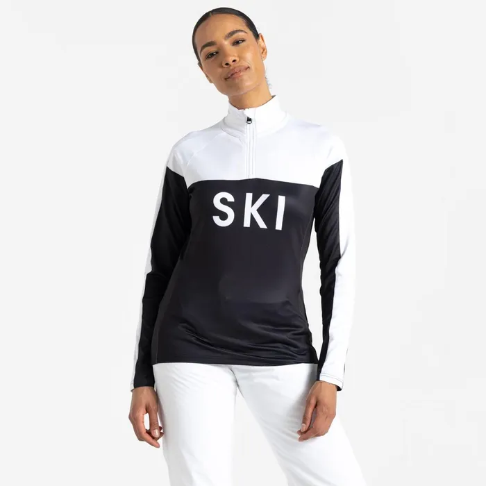 Dare 2b Mid Layers Powder Core Stretch Midlayer Black White 8211 Women