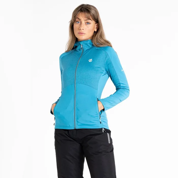 Dare 2b Mid Layers Ritual Ii Recycled Core Stretch Capri Blue 8211 Women