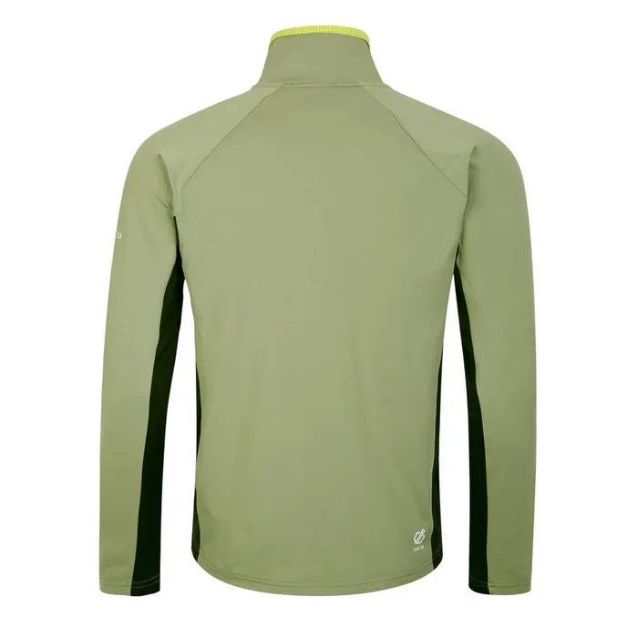 Dare 2b Mid Layers Substratum Full Zip Core Stretch Midlayer Black Green Algae 8211 Men
