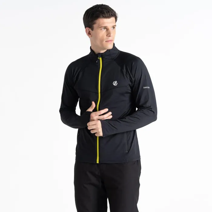 Dare 2b Mid Layers Substratum Full Zip Core Stretch Midlayer Black Yellow 8211 Men Dare 2b Mid Layers Substratum Full Zip Core Stretch Midlayer Black Yellow 8211 Men