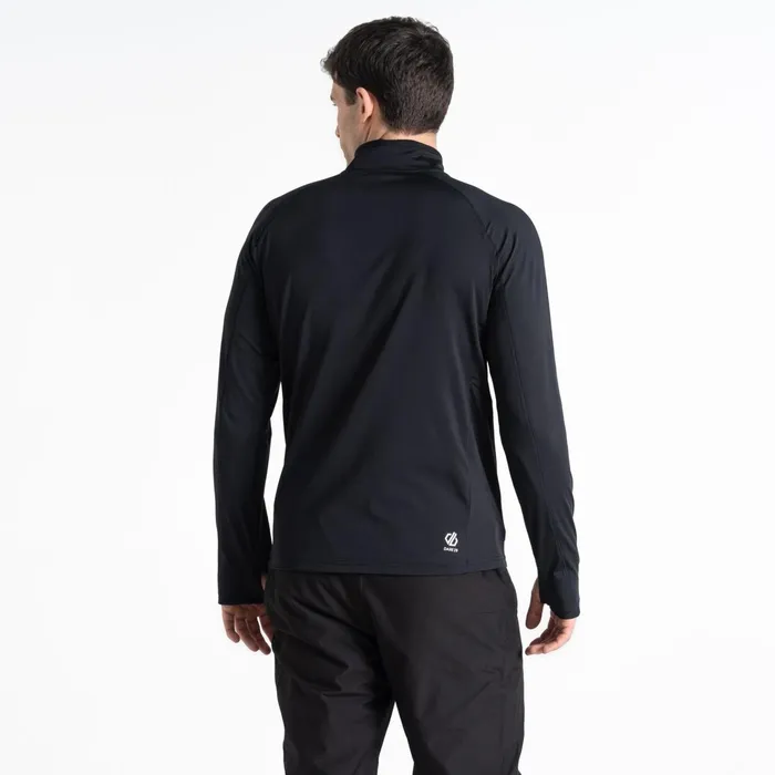 Dare 2b Mid Layers Substratum Full Zip Core Stretch Midlayer Black Yellow 8211 Men