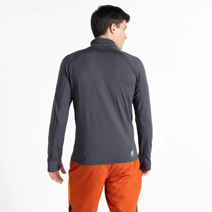 Dare 2b Mid Layers Substratum Full Zip Core Stretch Midlayer Ebony Grey Orange 8211 Men