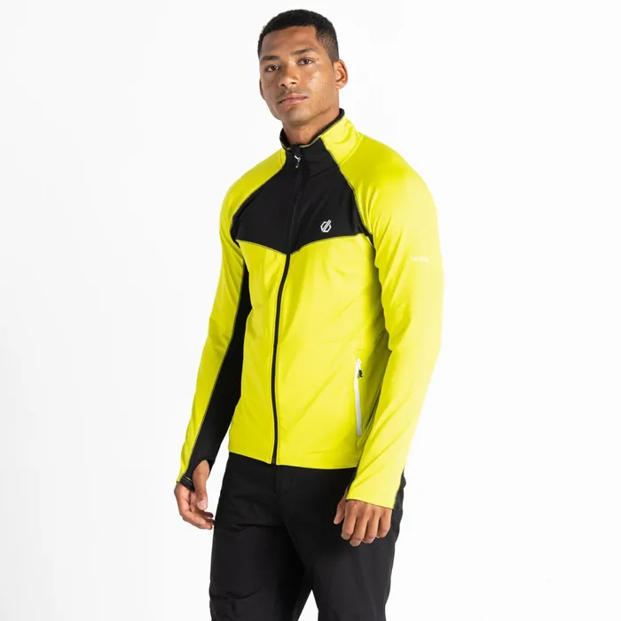 Dare 2b Mid Layers Substratum Full Zip Core Stretch Midlayer Neon Yellow Black 8211 Men Dare 2b Mid Layers Substratum Full Zip Core Stretch Midlayer Neon Yellow Black 8211 Men