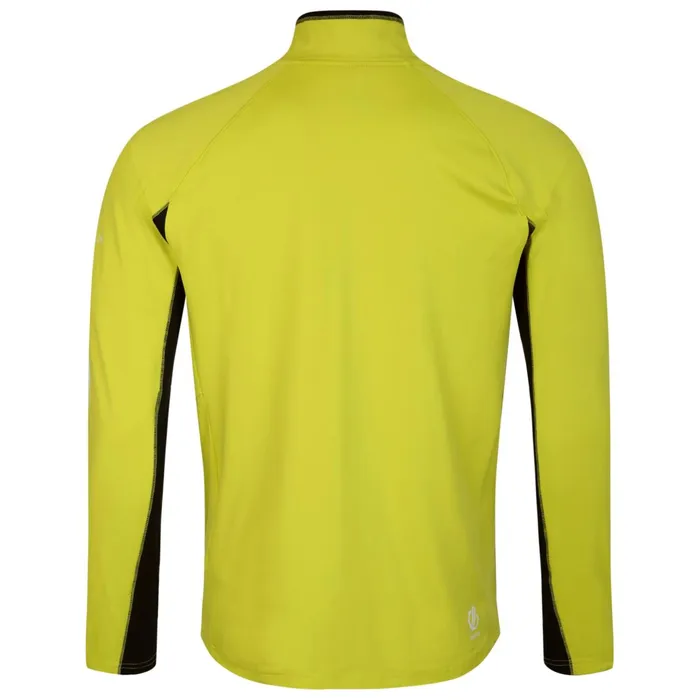 Dare 2b Mid Layers Substratum Full Zip Core Stretch Midlayer Neon Yellow Black 8211 Men