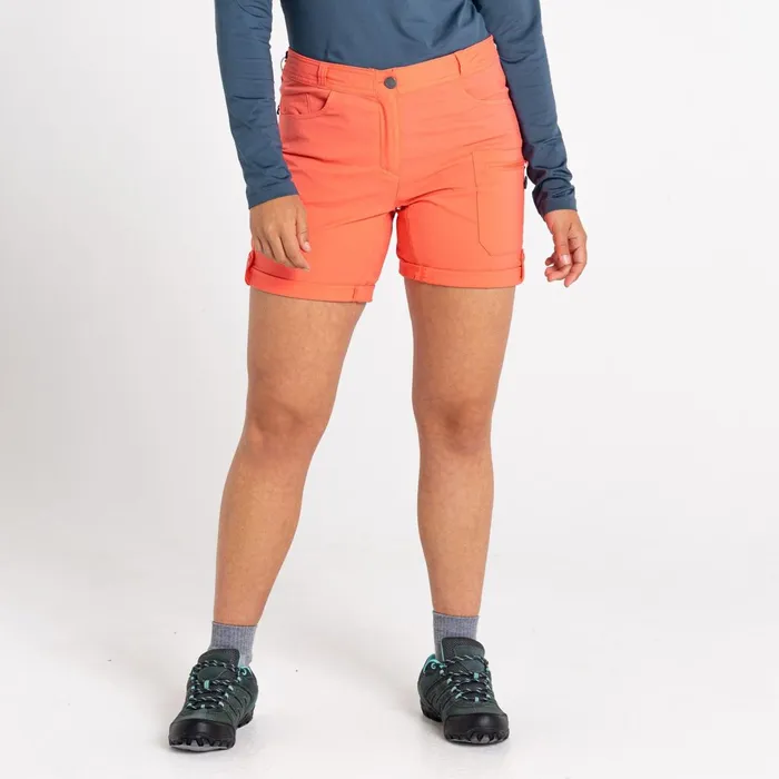 Dare 2b Shorts Melodic Ii Lightweight Shorts Neon Peach 8211 Women