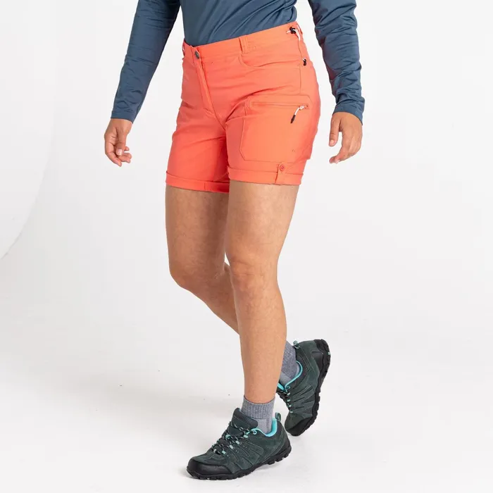 Dare 2b Shorts Melodic Ii Lightweight Shorts Neon Peach 8211 Women
