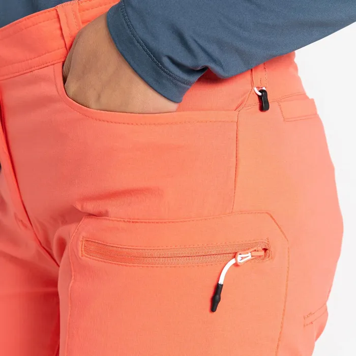 Dare 2b Shorts Melodic Ii Lightweight Shorts Neon Peach 8211 Women