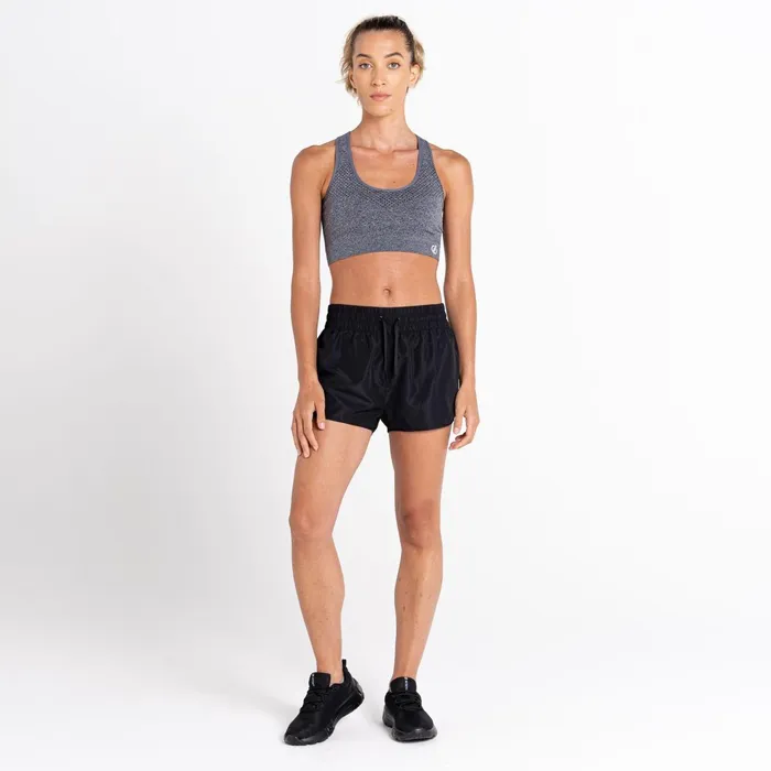 Dare 2b Shorts Sprint Up 2In1 Shorts Black Flow Leaf Print 8211 Women