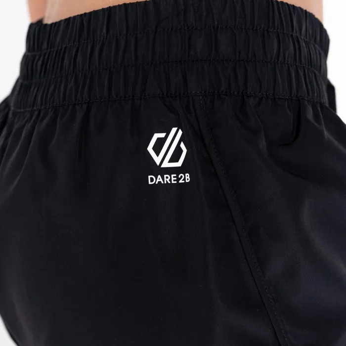 Dare 2b Shorts Sprint Up 2In1 Shorts Black Flow Leaf Print 8211 Women