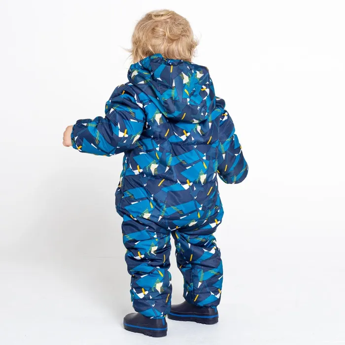 Dare 2b Ski Jackets Bambino Ii Waterproof Insulated Snowsuit Dark Denim Geometric Print 8211 Kids