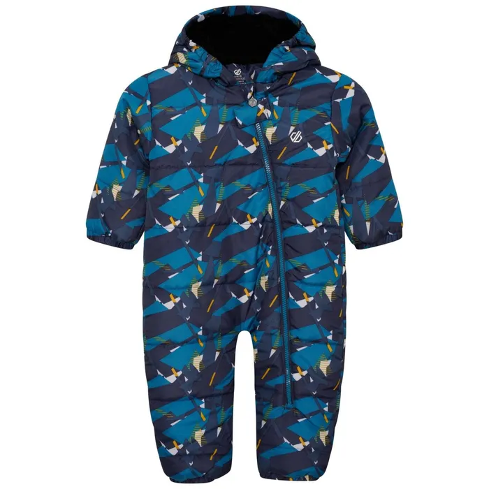 Dare 2b Ski Jackets Bambino Ii Waterproof Insulated Snowsuit Dark Denim Geometric Print 8211 Kids