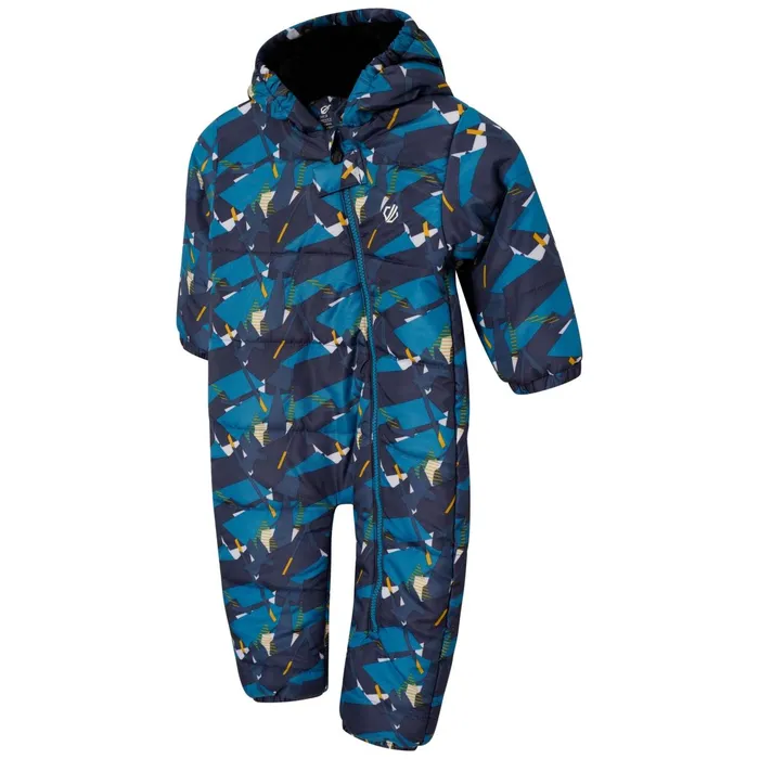 Dare 2b Ski Jackets Bambino Ii Waterproof Insulated Snowsuit Dark Denim Geometric Print 8211 Kids
