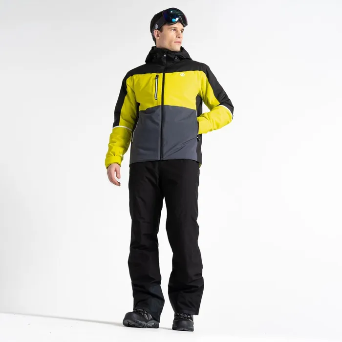 Dare 2b Ski Jackets Eagle Ski Jacket Neon Yellow Black 8211 Men