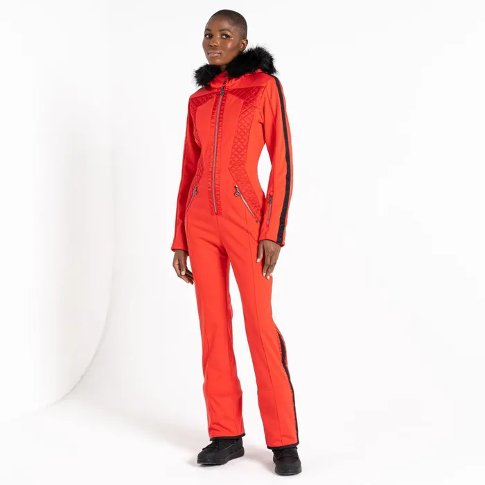 Dare 2b Ski Jackets Julien Macdonald 8211 Supremacy Snowsuit Volcanic Red 8211 Women Dare 2b Ski Jackets Julien Macdonald 8211 Supremacy Snowsuit Volcanic Red 8211 Women