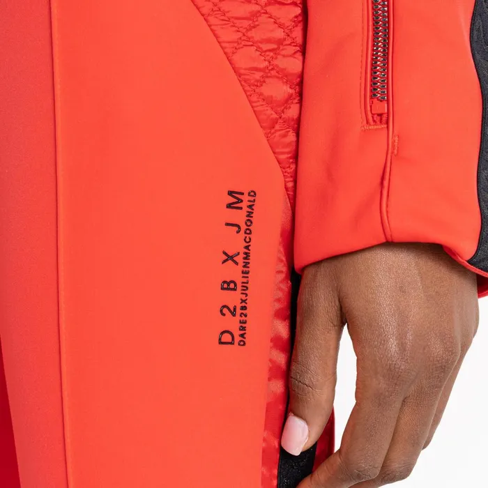 Dare 2b Ski Jackets Julien Macdonald 8211 Supremacy Snowsuit Volcanic Red 8211 Women