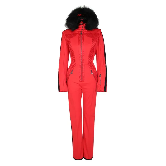 Dare 2b Ski Jackets Julien Macdonald 8211 Supremacy Snowsuit Volcanic Red 8211 Women