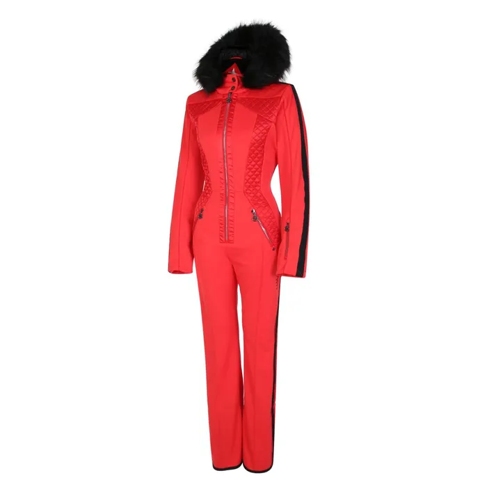 Dare 2b Ski Jackets Julien Macdonald 8211 Supremacy Snowsuit Volcanic Red 8211 Women