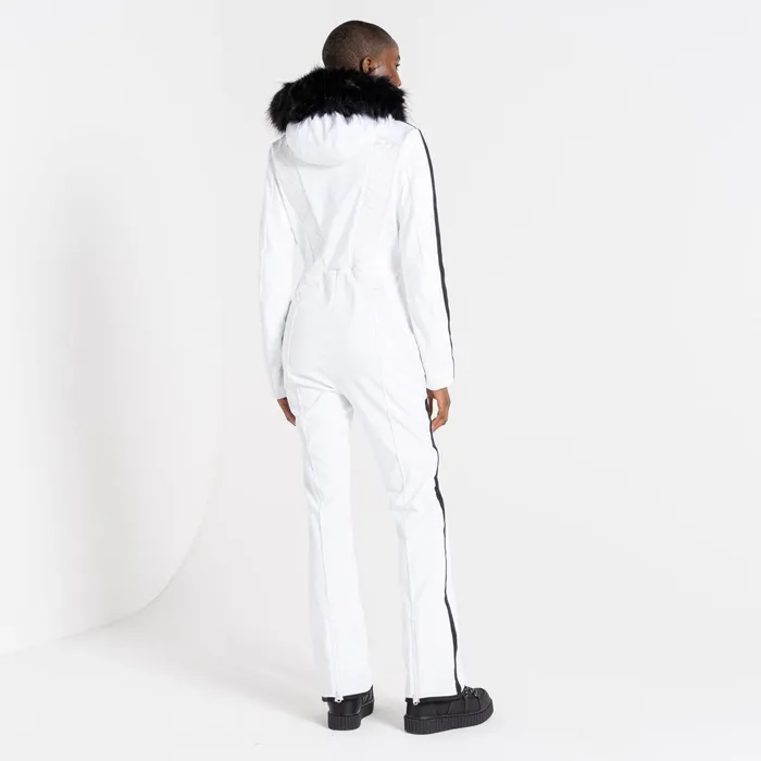 Dare 2b Ski Jackets Julien Macdonald 8211 Supremacy Snowsuit White 8211 Women