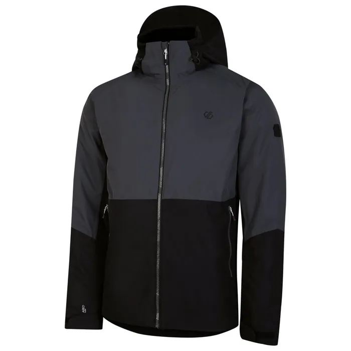 Dare 2b Ski Jackets Precision Ski Jacket Black Ebony Grey 8211 Men